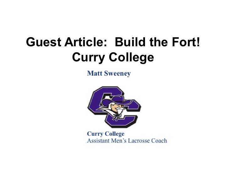 Guest Article: Build the Fort, Coach Sweeney