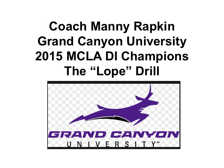 Article: Lacrosse Drill, Grand Canyon University