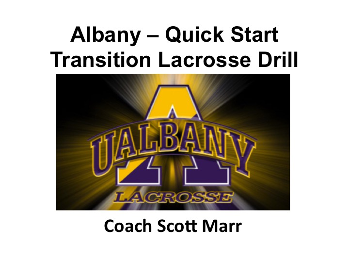 Article:  Albany Quick Start Transition Drill