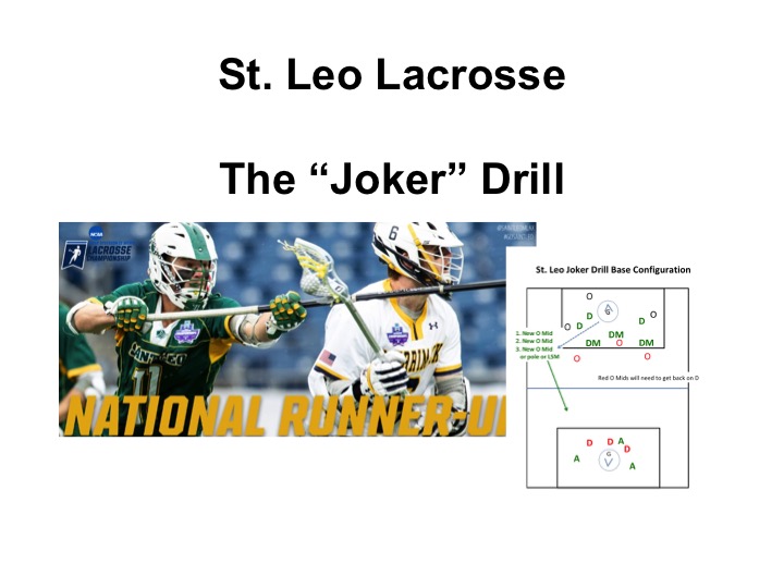Article: St. Leo, The Joker Lacrosse Drill